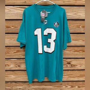 NWT Majestic Dan Marino Hall of Fame Shirt